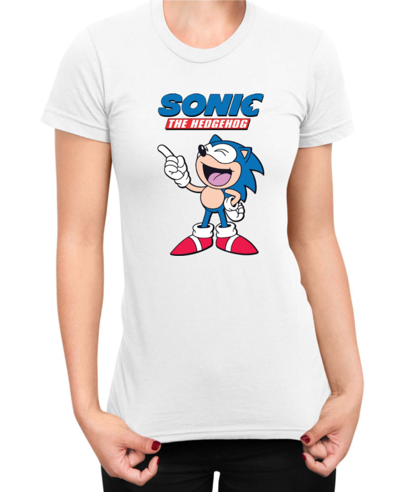 Дамска Тениска Sonic The Hedgehog Sonic 17