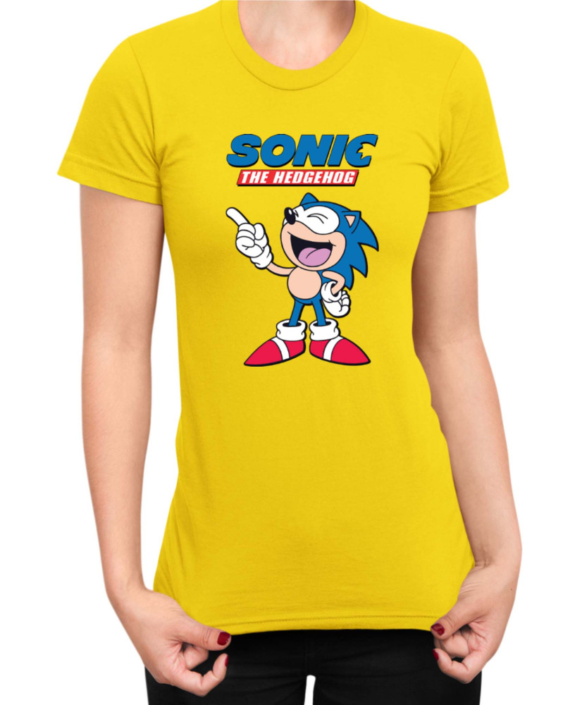 Дамска Тениска Sonic The Hedgehog Sonic 17