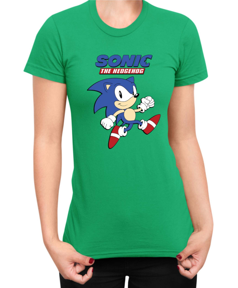 Дамска Тениска Sonic The Hedgehog Sonic 18