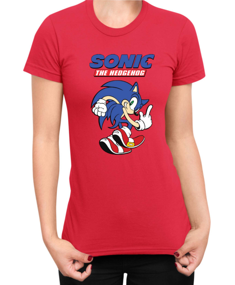 Дамска Тениска Sonic The Hedgehog Sonic 19