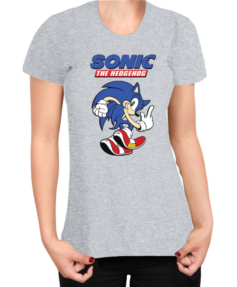 Дамска Тениска Sonic The Hedgehog Sonic 19