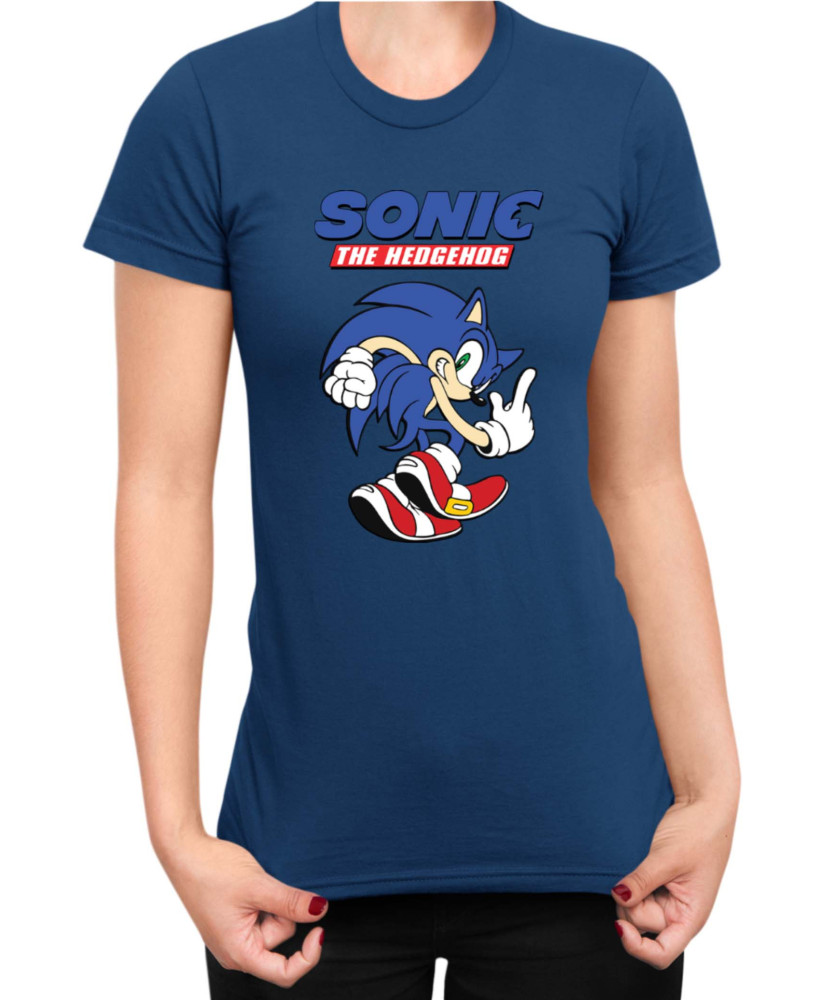 Дамска Тениска Sonic The Hedgehog Sonic 19