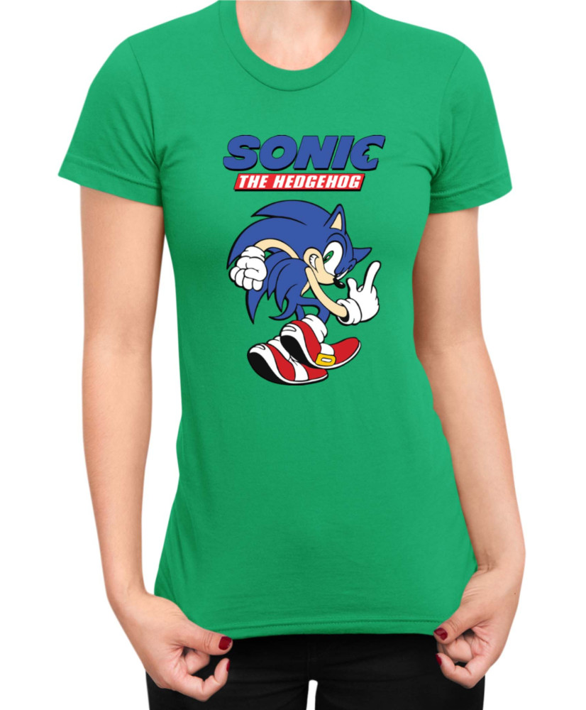 Дамска Тениска Sonic The Hedgehog Sonic 19