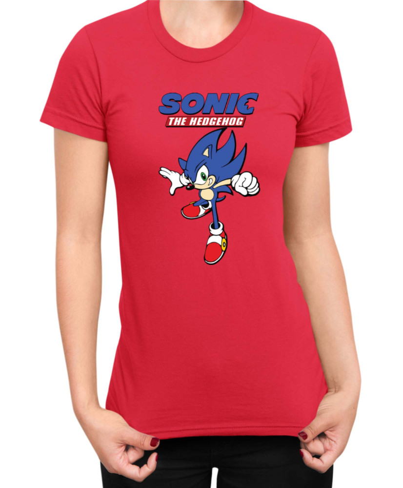 Дамска Тениска Sonic The Hedgehog Sonic 21
