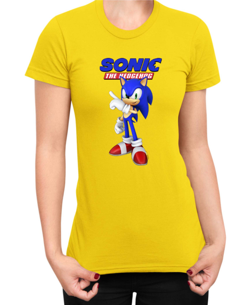 Дамска Тениска Sonic The Hedgehog Sonic 26