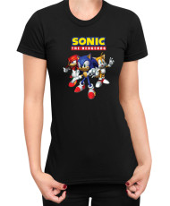 Дамска Тениска Sonic The Hedgehog Sonic And Friends 03
