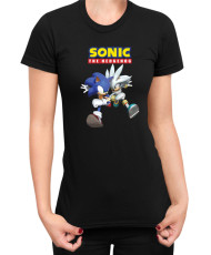 Дамска Тениска Sonic The Hedgehog Sonic And Silver