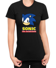 Дамска Тениска Sonic The Hedgehog Sonic Face 01
