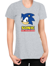 Дамска Тениска Sonic The Hedgehog Sonic Face 01