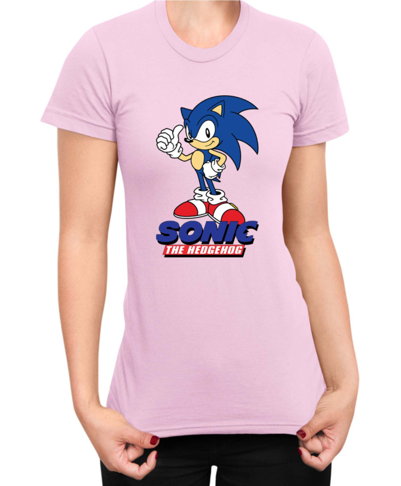 Дамска Тениска Sonic The Hedgehog Sonic Like 01