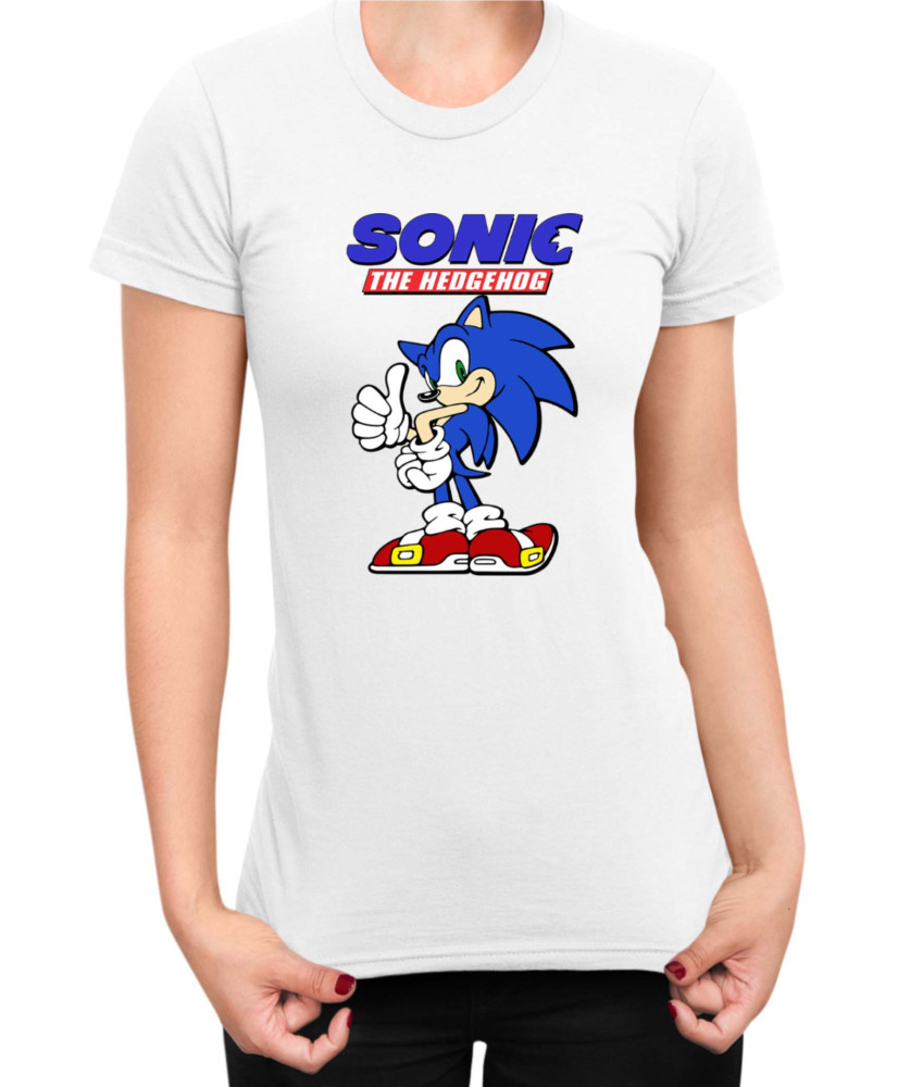 Дамска Тениска Sonic The Hedgehog Sonic Like 02