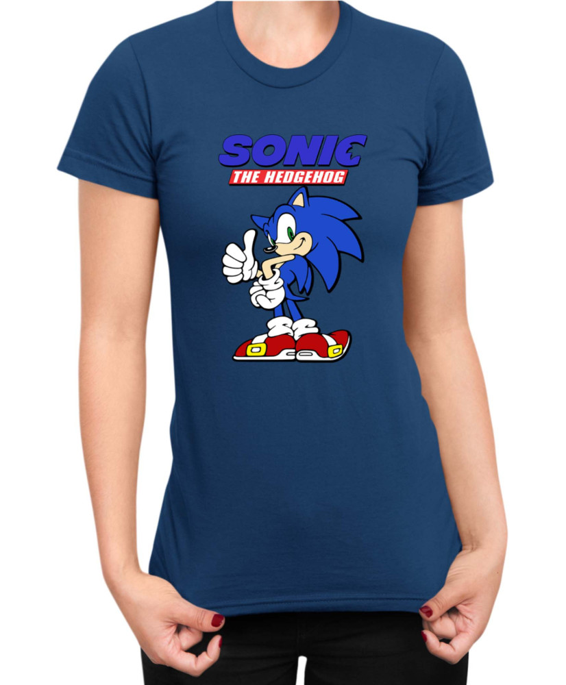 Дамска Тениска Sonic The Hedgehog Sonic Like 02