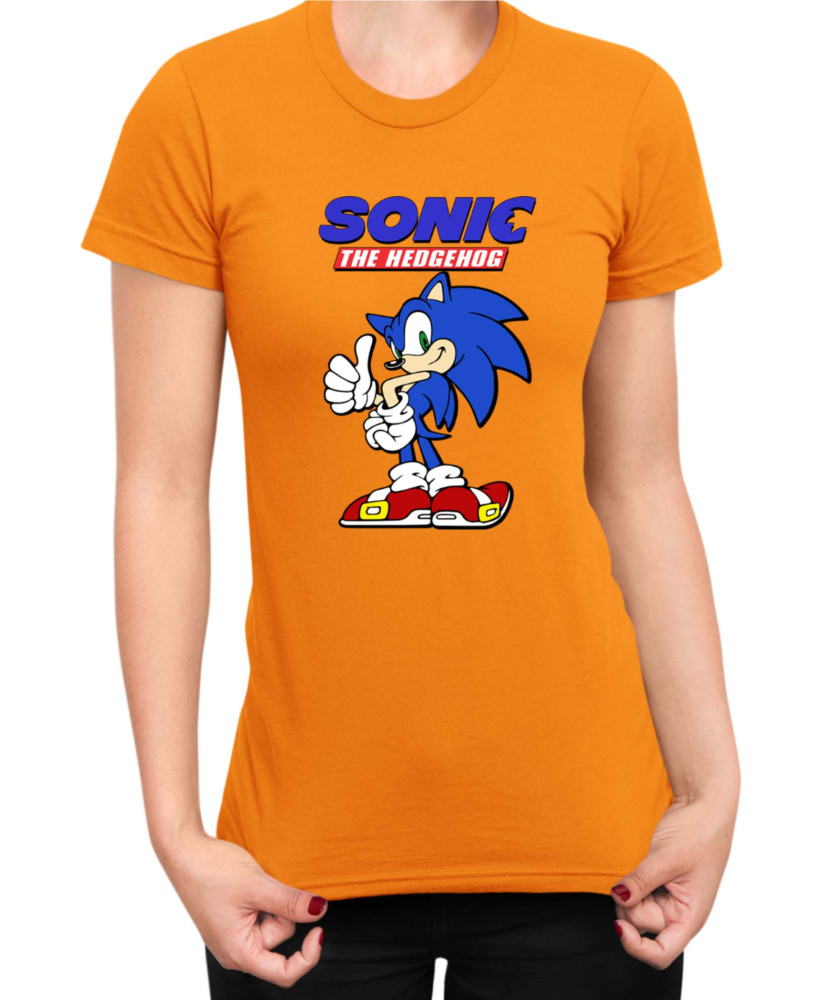 Дамска Тениска Sonic The Hedgehog Sonic Like 02