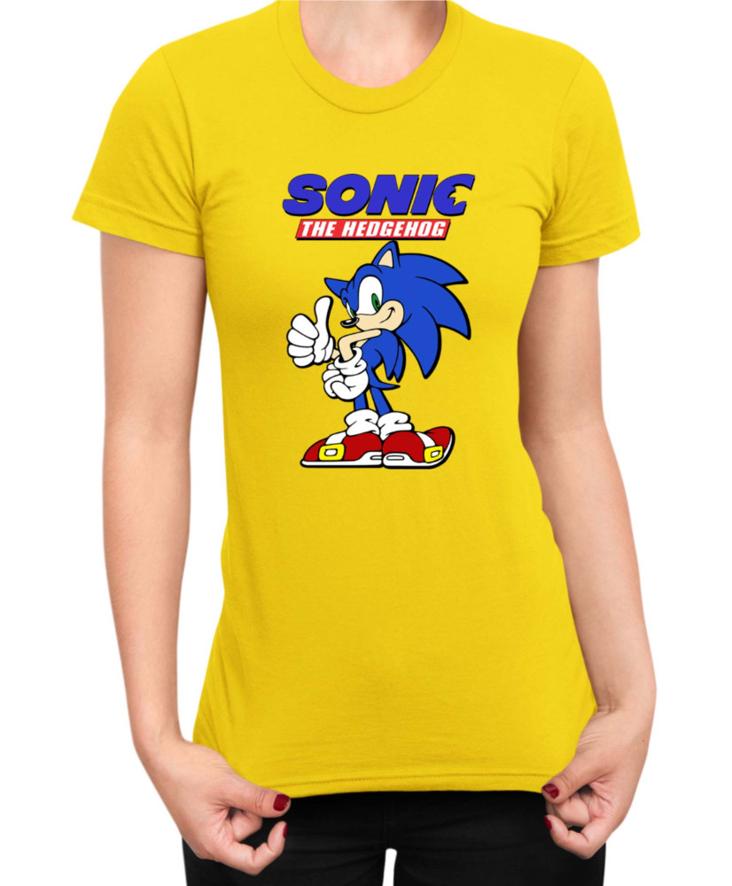 Дамска Тениска Sonic The Hedgehog Sonic Like 02