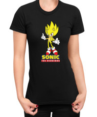 Дамска Тениска Sonic The Hedgehog Sonic Yellow 01