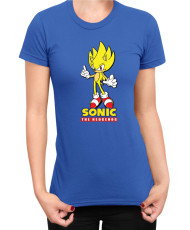 Дамска Тениска Sonic The Hedgehog Sonic Yellow 01