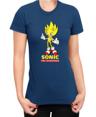 Дамска Тениска Sonic The Hedgehog Sonic Yellow 01