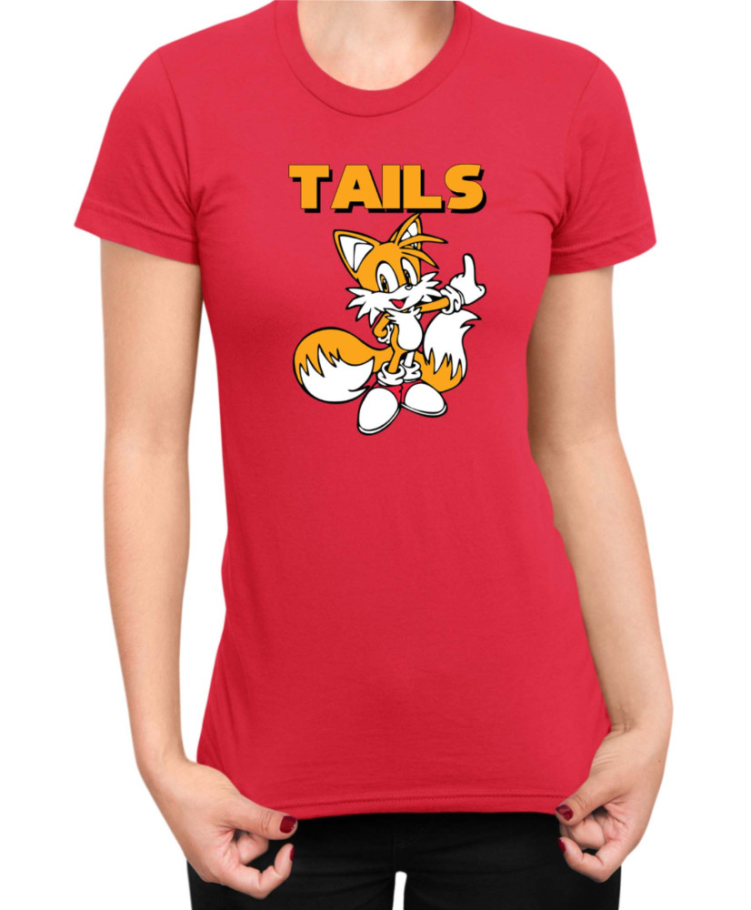 Дамска Тениска Sonic The Hedgehog Tails 01