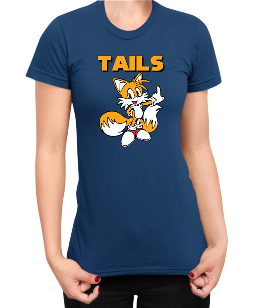 Дамска Тениска Sonic The Hedgehog Tails 01