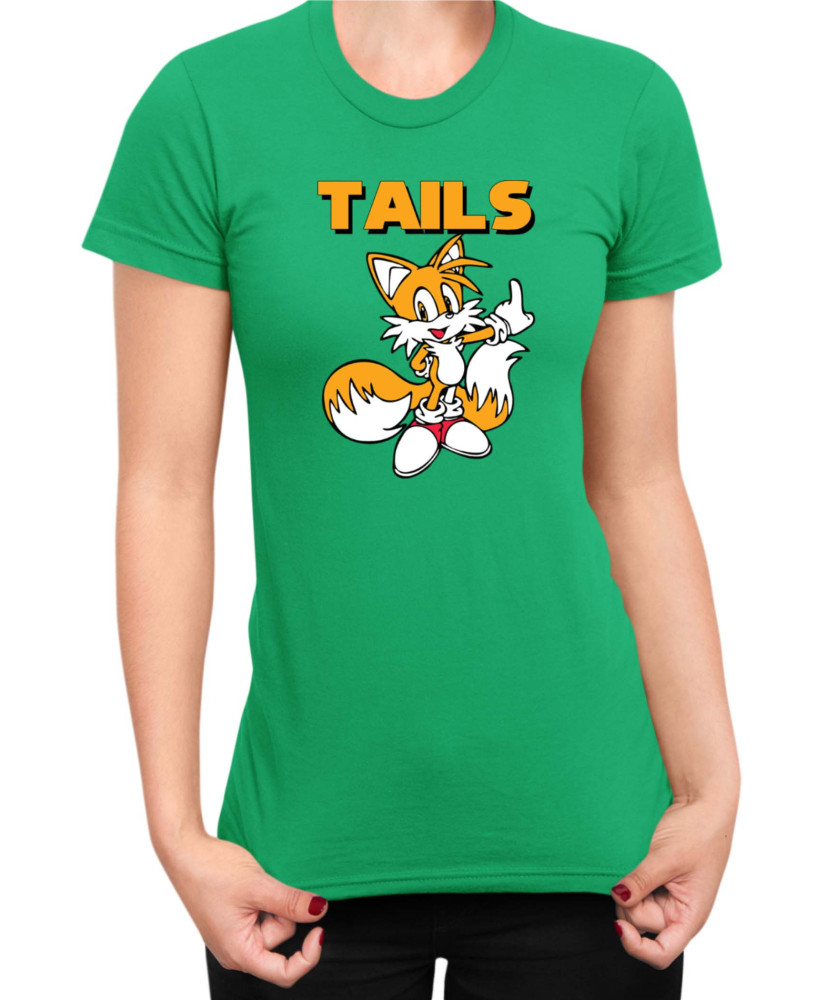 Дамска Тениска Sonic The Hedgehog Tails 01
