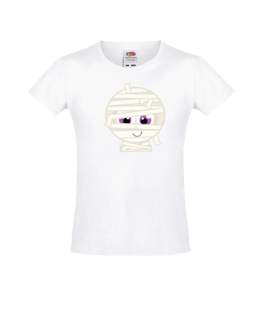 Тениска за момиче Хелоуин Baby Mummy