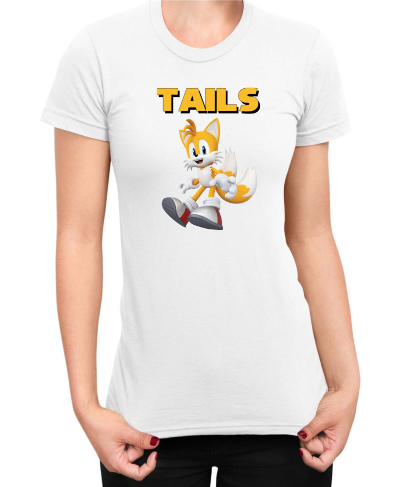 Дамска Тениска Sonic The Hedgehog Tails 05