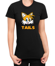 Дамска Тениска Sonic The Hedgehog Tails Face 01