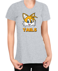 Дамска Тениска Sonic The Hedgehog Tails Face 01