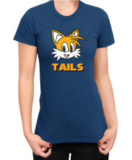 Дамска Тениска Sonic The Hedgehog Tails Face 01