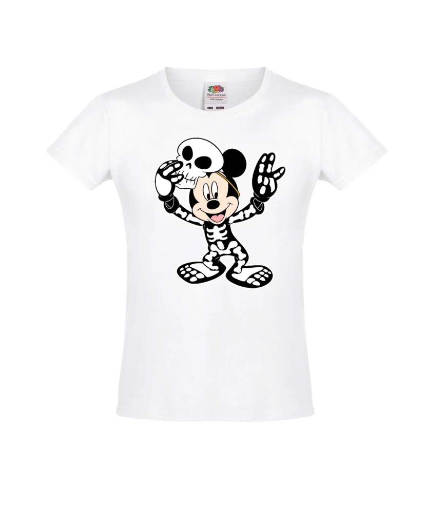 Тениска за момиче Хелоуин 3 Мики Маус