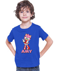 Детска Тениска Sonic The Hedgehog Amy 01
