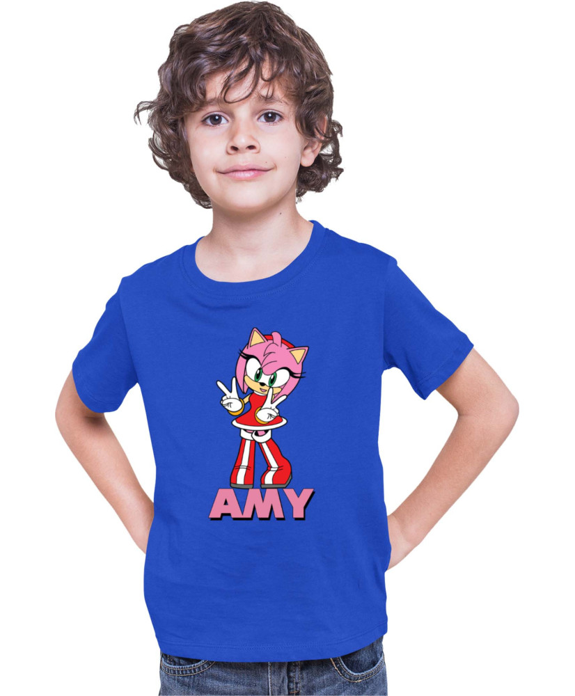 Детска Тениска Sonic The Hedgehog Amy 01