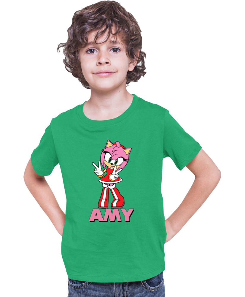 Детска Тениска Sonic The Hedgehog Amy 01