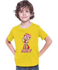 Детска Тениска Sonic The Hedgehog Amy 01