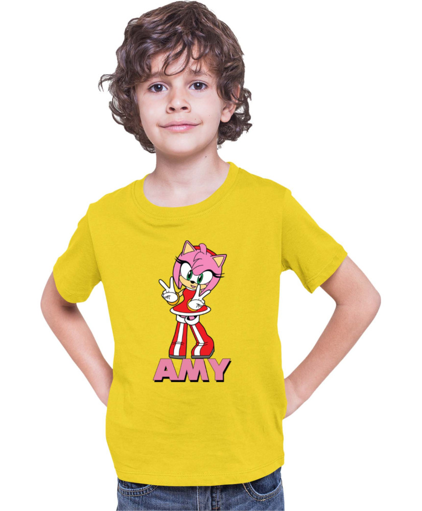 Детска Тениска Sonic The Hedgehog Amy 01