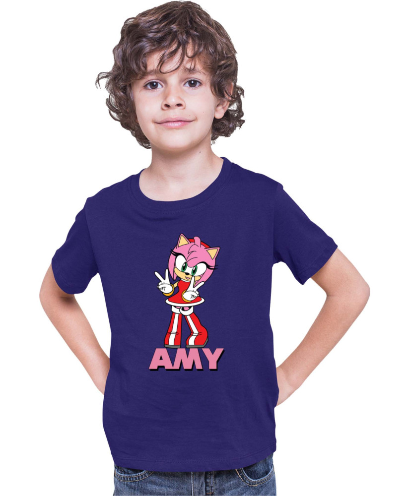 Детска Тениска Sonic The Hedgehog Amy 01