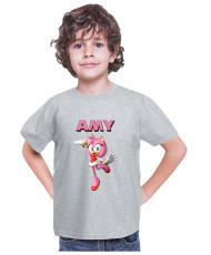 Детска Тениска Sonic The Hedgehog Amy 02