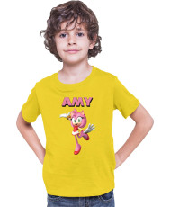 Детска Тениска Sonic The Hedgehog Amy 02