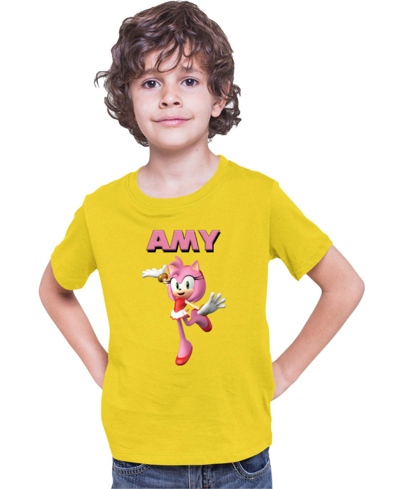 Детска Тениска Sonic The Hedgehog Amy 02