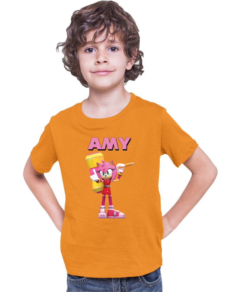 Детска Тениска Sonic The Hedgehog Amy 03