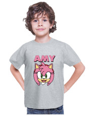 Детска Тениска Sonic The Hedgehog Amy Face 01