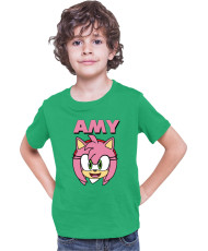 Детска Тениска Sonic The Hedgehog Amy Face 01