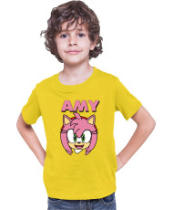 Детска Тениска Sonic The Hedgehog Amy Face 01