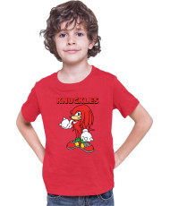 Детска Тениска Sonic The Hedgehog Knuckles 01