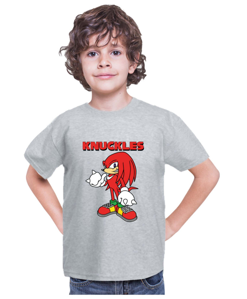 Детска Тениска Sonic The Hedgehog Knuckles 01