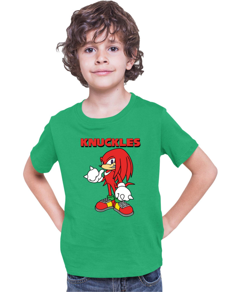 Детска Тениска Sonic The Hedgehog Knuckles 01