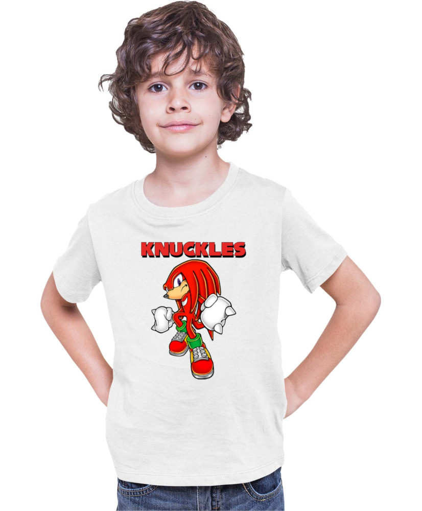 Детска Тениска Sonic The Hedgehog Knuckles 02