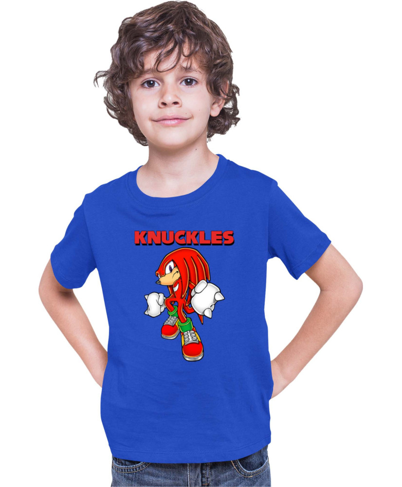 Детска Тениска Sonic The Hedgehog Knuckles 02