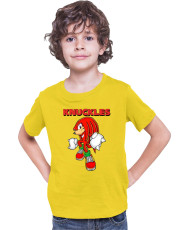 Детска Тениска Sonic The Hedgehog Knuckles 02