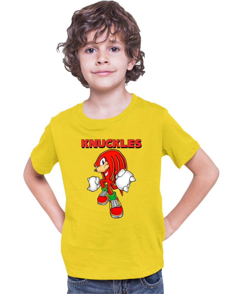 Детска Тениска Sonic The Hedgehog Knuckles 02
